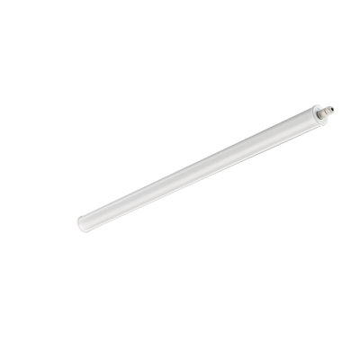 CoreLine Feuchtraum-Rohrleuchte WT210C, 39 W, L1200 mm, 5000 lm, 4000 K, Sehr breitstrahlend, Opal, IP69K, IK06, TW1