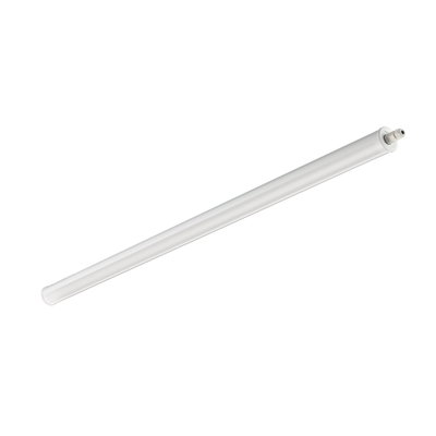 CoreLine Feuchtraum-Rohrleuchte WT210C, 28 W, L1500 mm, 3900 lm, 4000 K, Sehr breitstrahlend, Opal, IP69K, IK06, TW1