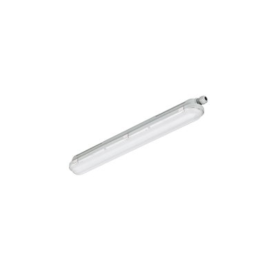 CoreLine Feuchtraumleuchte WT120C, 16.5 W, L600 mm, 1900 lm, 4000 K, DALI-regelbar, Breitstrahlend (WB), Satiniert, IP65, IK08, TW1-ready