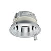 Einbauleuchte LuxSpace Compact, UltraEfficient, 10.8 W, D200 mm, 2000 lm, 4000 K, UGR19, Silber