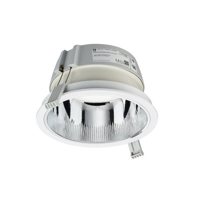 Einbauleuchte LuxSpace Compact, UltraEfficient, 13.4 W, D200 mm, 2400 lm, 3000 K, UGR19, Weiß