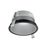 Einbauleuchte LuxSpace Compact, 18 W, D200 mm, 2100 lm, 4000 K, UGR19, Matter Reflektor, Schwarz