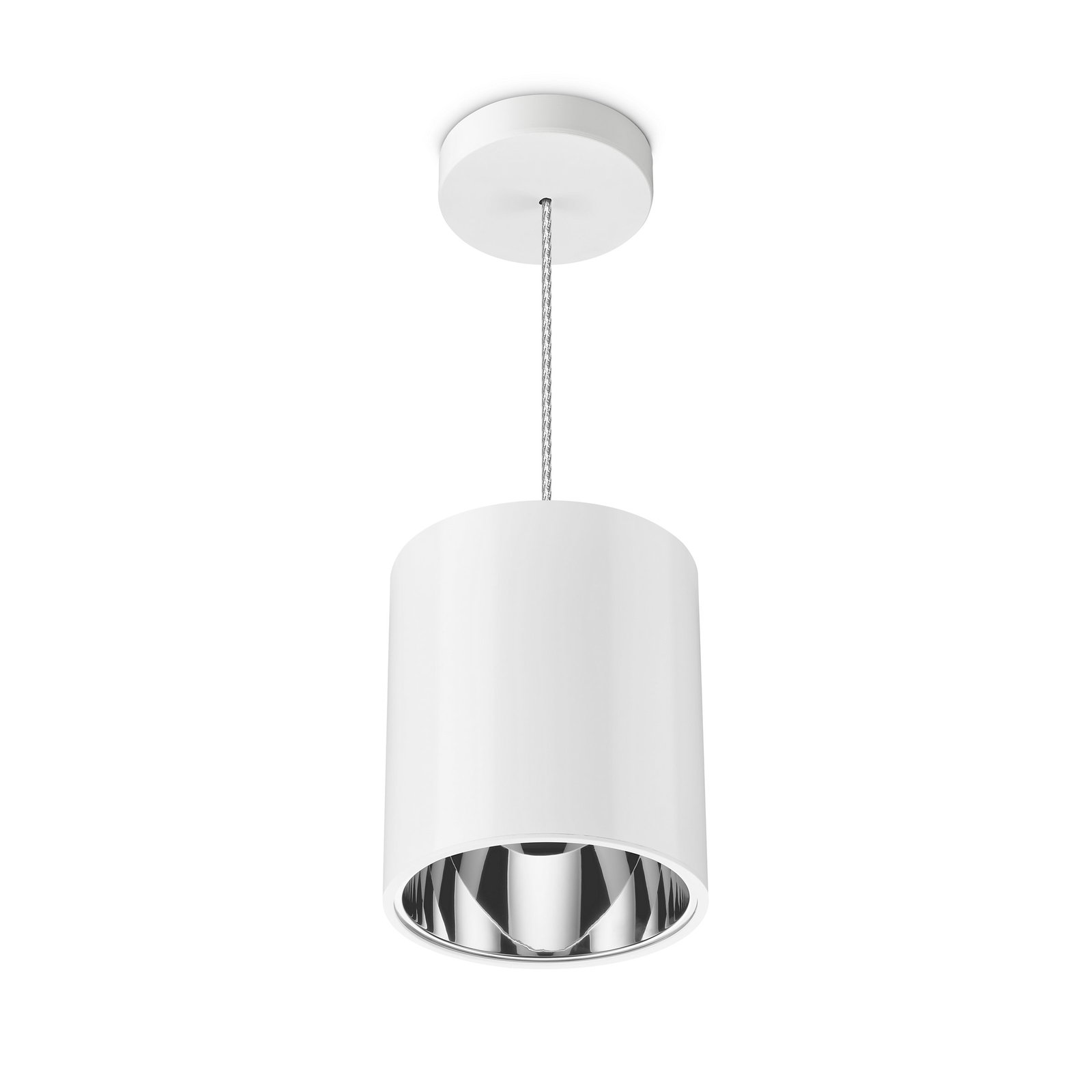 LuxSpace Compact, Anbau- und Pendelleuchten, 10.8 W, 2000 lm, 4000 K, Weiß