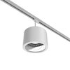 DRUM, Pendant track-mounted, 3D printed, 16.5 W, D218 mm, 2181 lm, 4000 K, Hochglanzreflektor, IP20