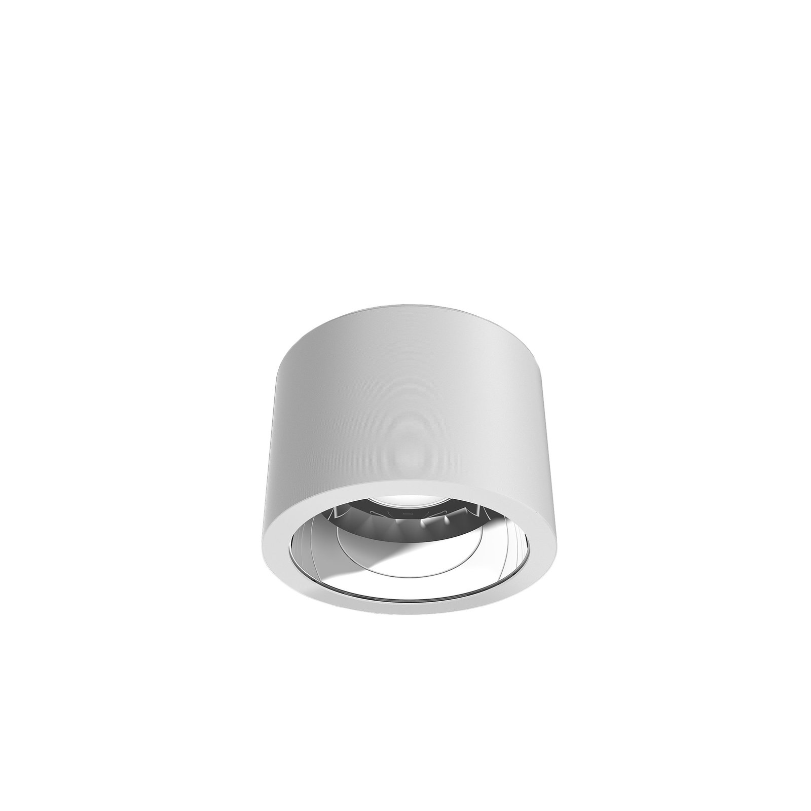 DRUM, Surface-mounted, 3D printed, 16.5 W, D218 mm, 2279 lm, 4000 K, Hochglanzreflektor, IP20