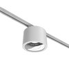 DRUM, Track-mounted, 3D printed, 16.5 W, D218 mm, 2181 lm, 3000 K, Hochglanzreflektor, IP20