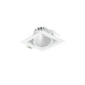 GreenSpace Accent Gridlight Gen2, 1 spot, 28.5 W, C/O 154x154mm, 4000 lm, 4000 K, Tiefbreitstrahlend (MB), Aluminiumbeschichtet, Weiß, IP20