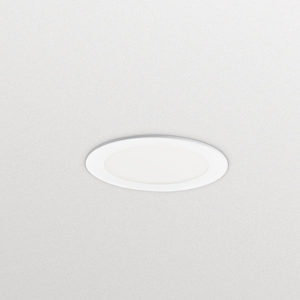 GreenSpace Downlight, 8.2 W, D150 mm, 980 lm, 3000 K, Hochglanzreflektor, Opal, IP20/54