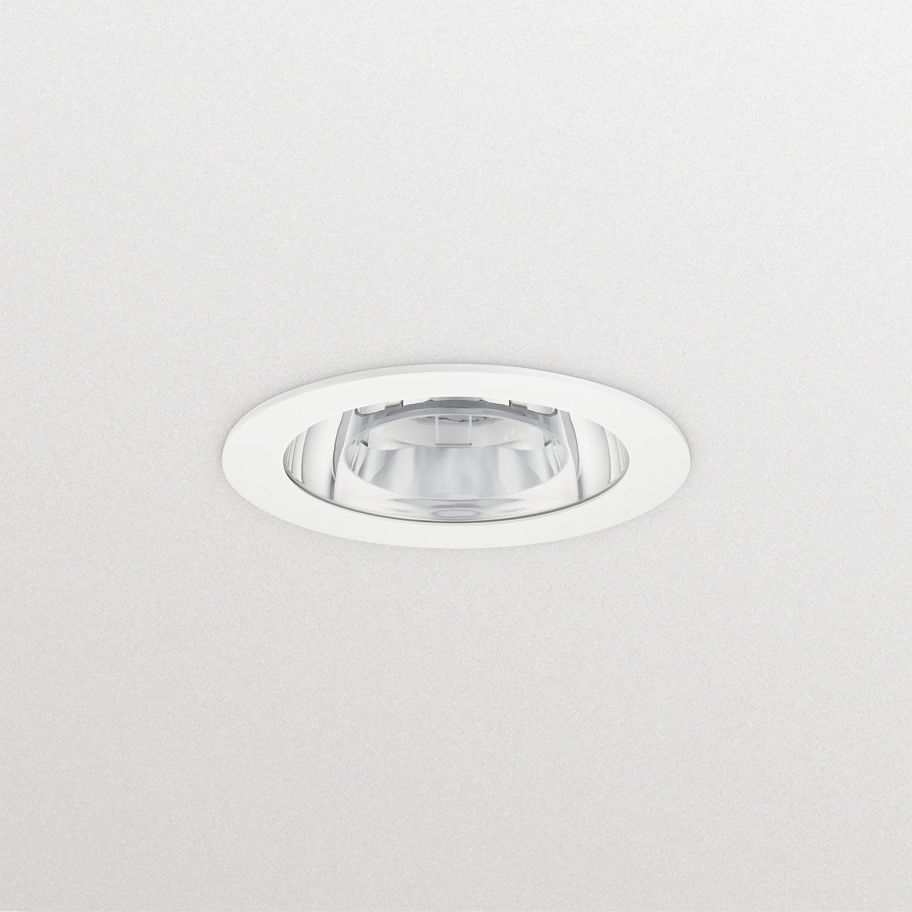 GreenSpace Downlight, 8.2 W, D150 mm, 1000 lm, 3000 K, UGR19, Hochglanzreflektor, Klar, IP20/54
