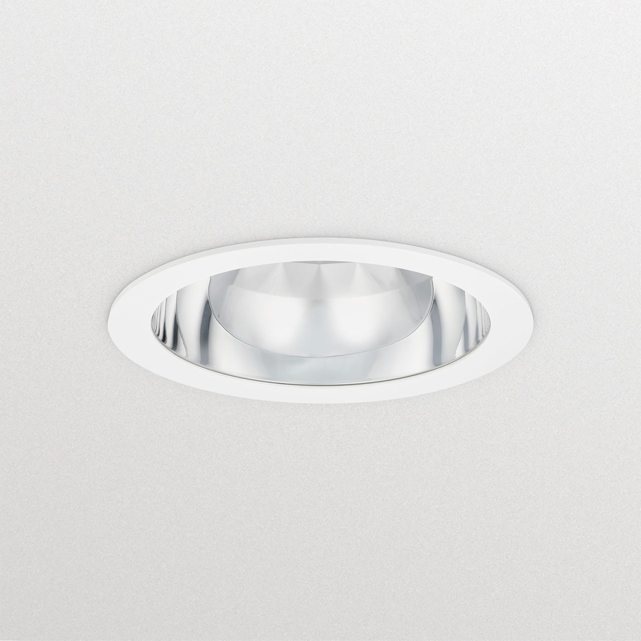 GreenSpace Downlight, 13.3 W, D200 mm, 1800 lm, 3000 K, Hochglanzreflektor, Klar, IP20/54