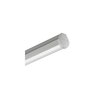 Maxos LED Performer, Trunking light panel, 25.2 W, L1479 mm, 4000 lm, 4000 K, Tiefbreitstrahlend (MB), Klar, Silber, IP40
