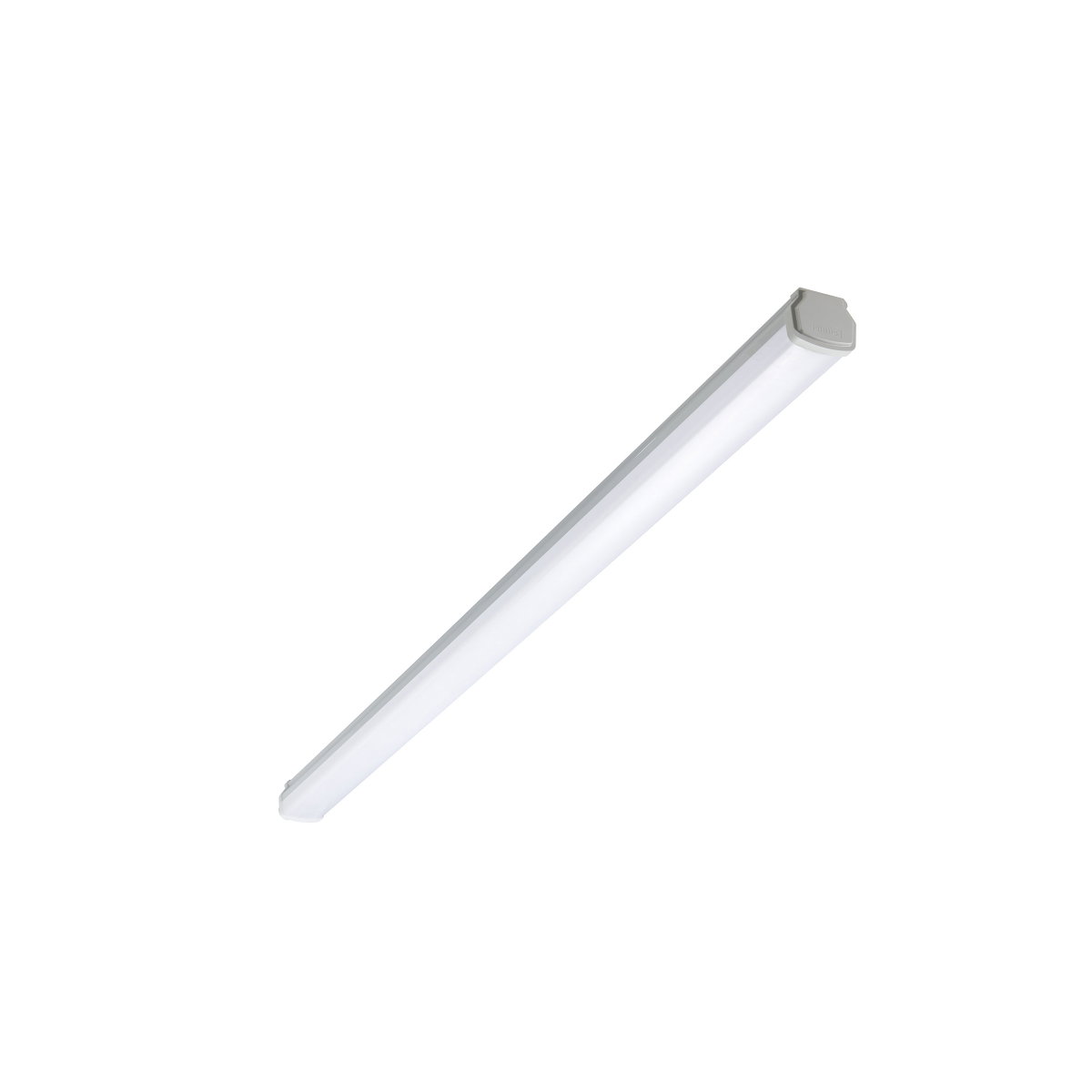 Ledinaire Feuchtraumleuchte WT060C, (in brown Eco Packaging), 28 W, L1500 mm, 3400 lm, 4000 K, Symmetrisch, Opal, IP66, IK08, TW1