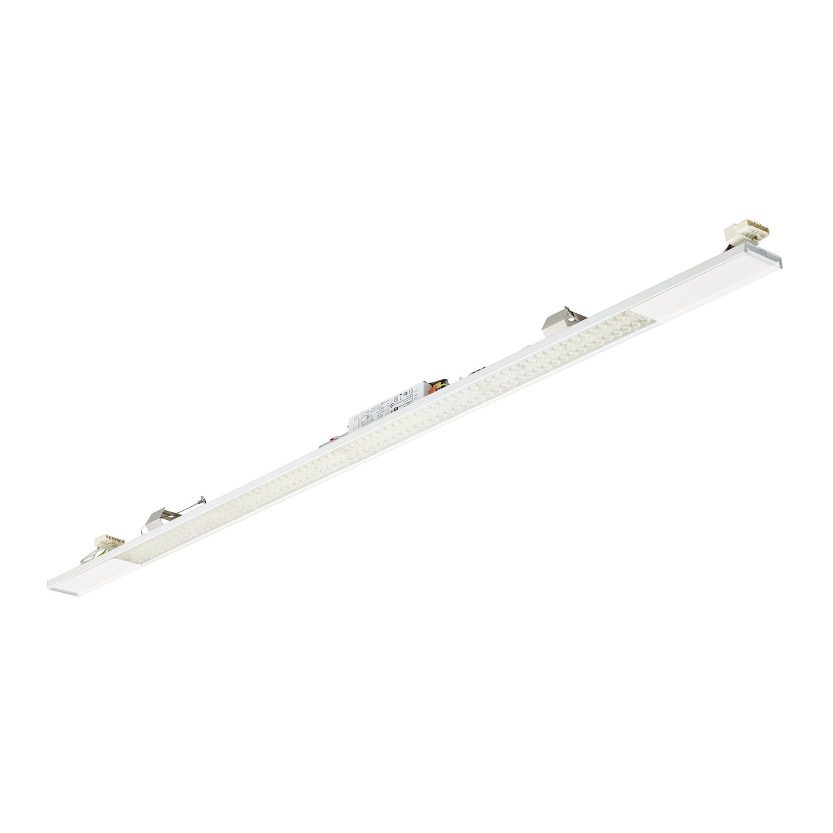 Maxos universal, 36 W, L1517 mm, 5700 lm, 4000 K, Breitstrahlend (WB), Texturiert, Weiß, IP20