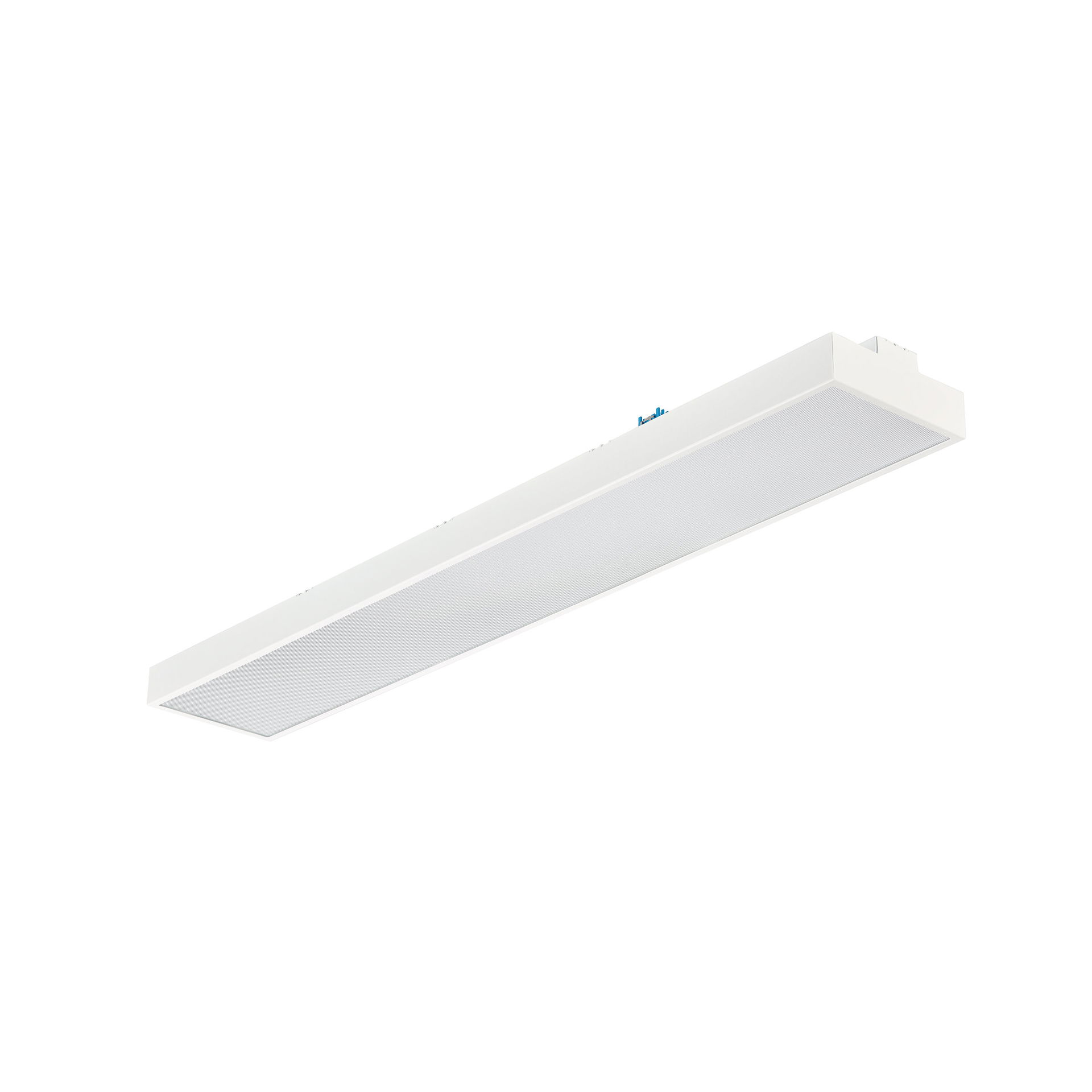 Maxos Fusion Office, Trunking mounted, 32 W, 1139x186 mm, 4500 lm, 4000 K, DALI-regelbar, Interact Ready, UGR16, TP(b)
