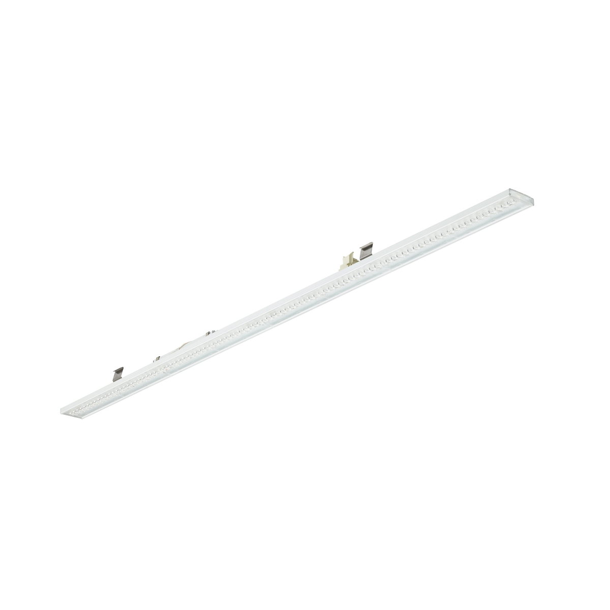 Maxos unify, trunking light unit, 63 W, 1478 mm, 10500 lm, 4000 K, DALI-regelbar, Interact Ready, Breitstrahlend (WB), Texturiert, Weiß, IP20