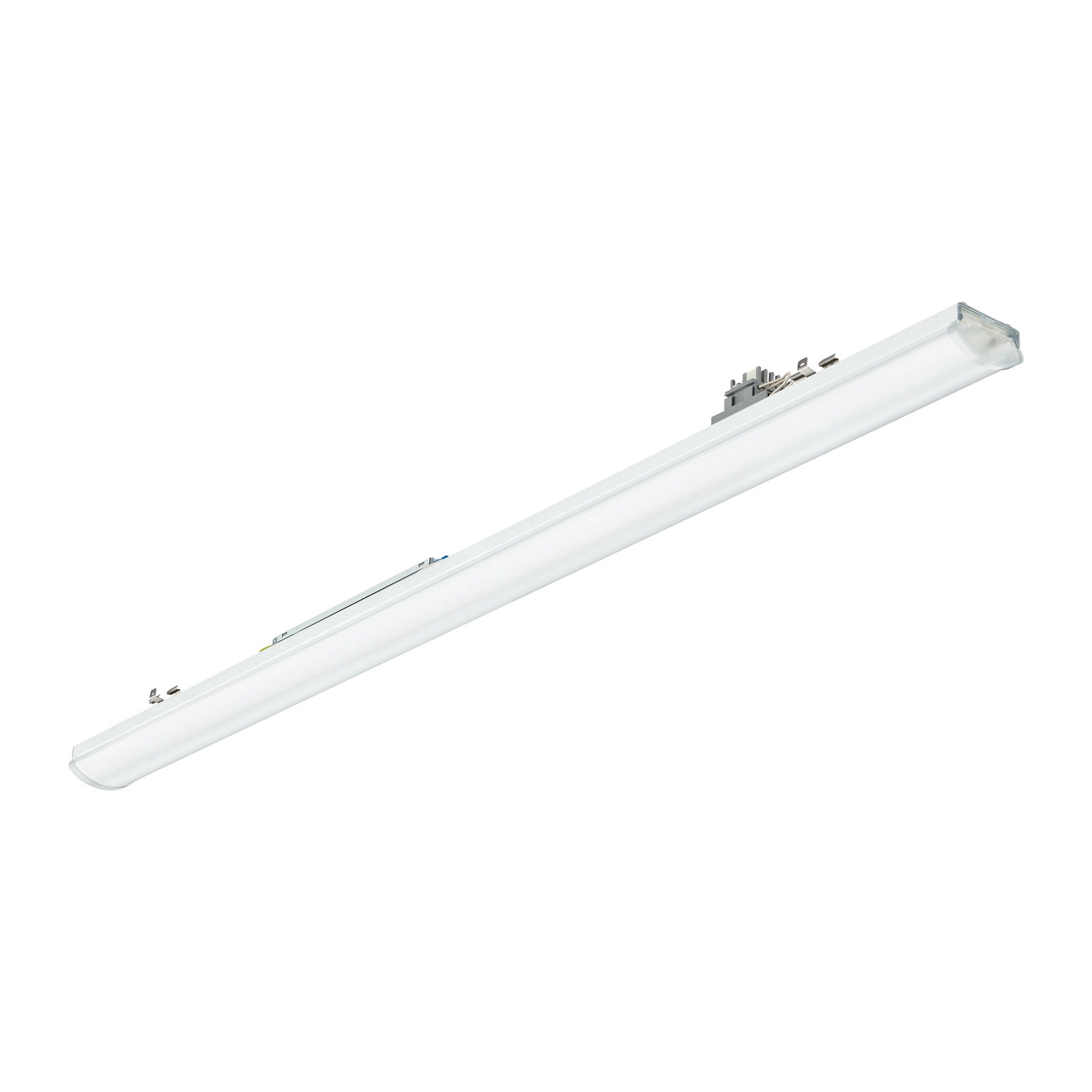 Maxos fusion, trunking light unit, 18.5 W, L1138 mm, 2650 lm, 4000 K, DALI-regelbar, Interact Ready, Opal, Opal, Weiß