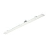 Maxos fusion, trunking light unit, 50 W, L1138 mm, 8000 lm, 4000 K, Kabellos, Interact Ready, Tiefbreitstrahlend (MB), Texturiert, Weiß, IP20