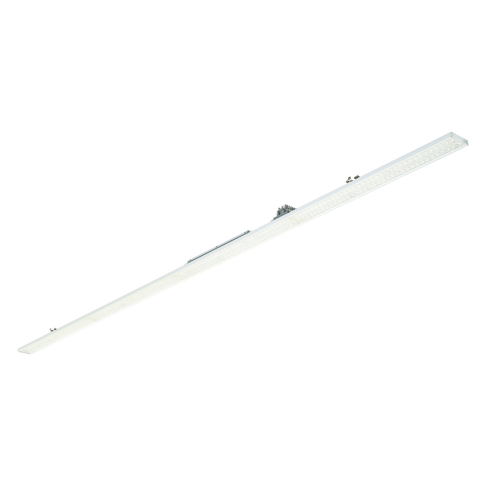 Maxos fusion, trunking light unit, 72 W, L2276 mm, 12300 lm, 4000 K, DALI-regelbar, Tiefbreitstrahlend (MB), Texturiert, Weiß, IP20