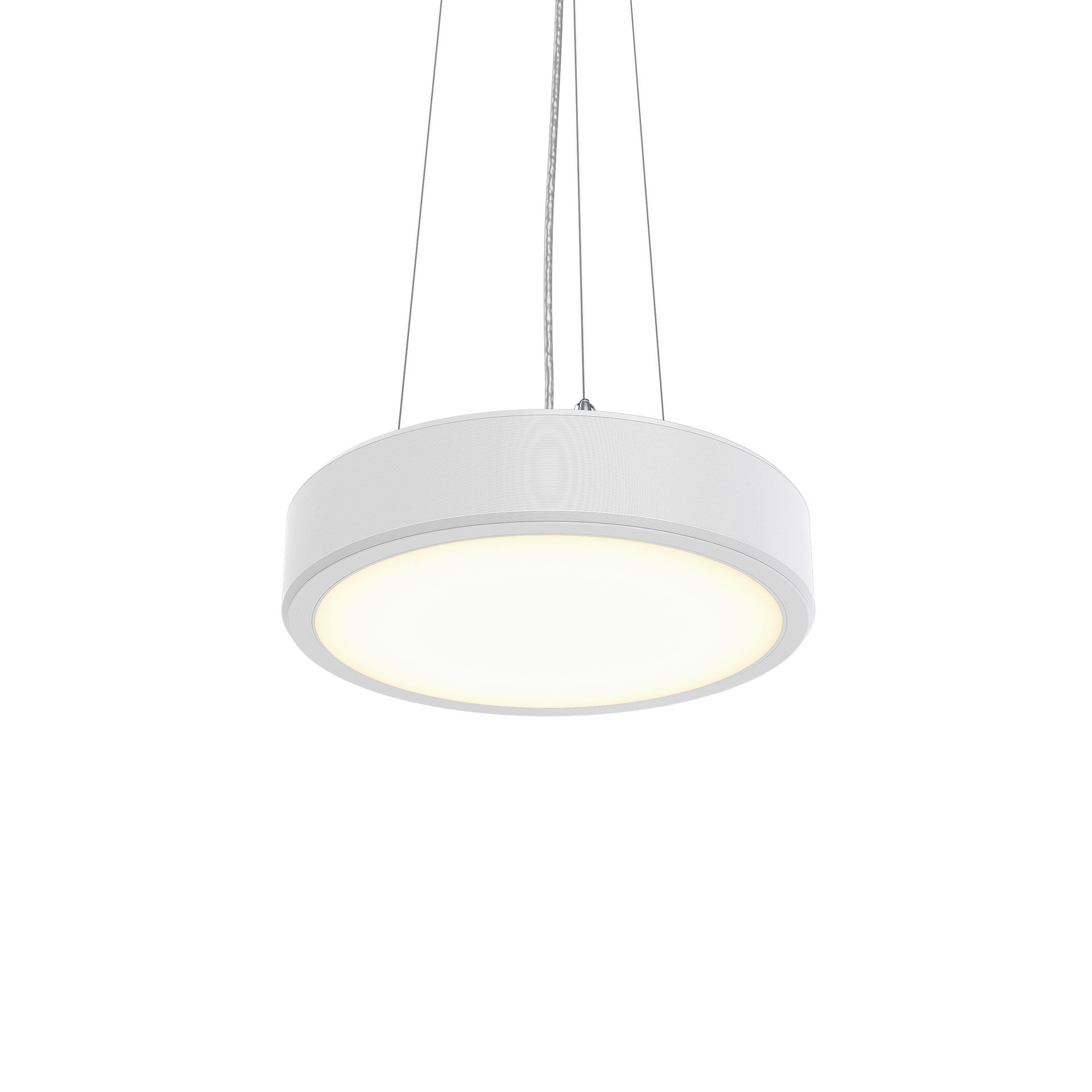 Essential Pendelleuchten, 3D printed, 15.4 W, D390 mm  H85 mm, 1817 lm, 3000 K, CRI90, DALI-regelbar, Interact Ready, UGR19
