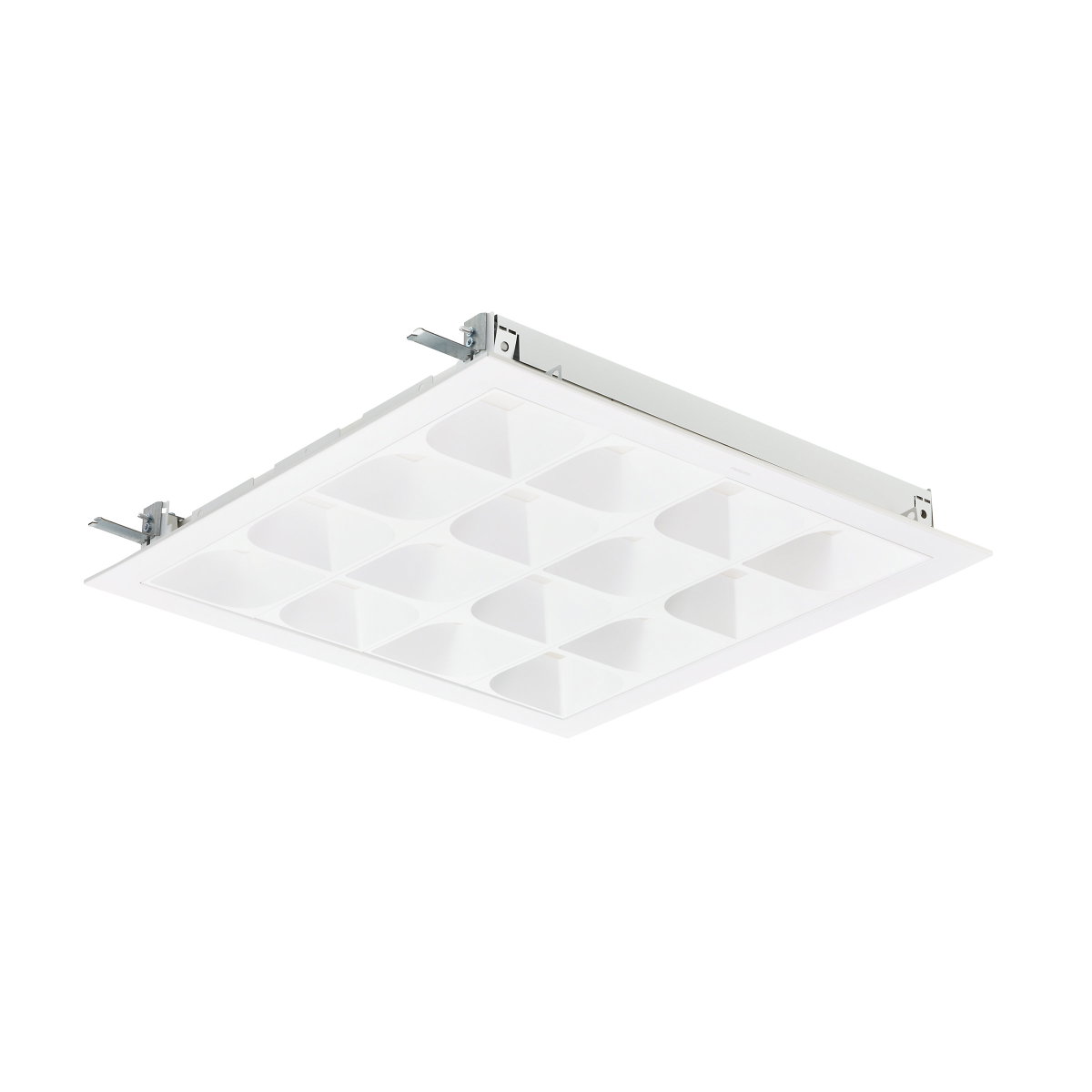 PowerBalance gen2, Recessed, 23 W, 620x620 mm, CPC, 3400 lm, 4000 K, CRI90, DALI-regelbar, UGR16, TP(b), EL-DC