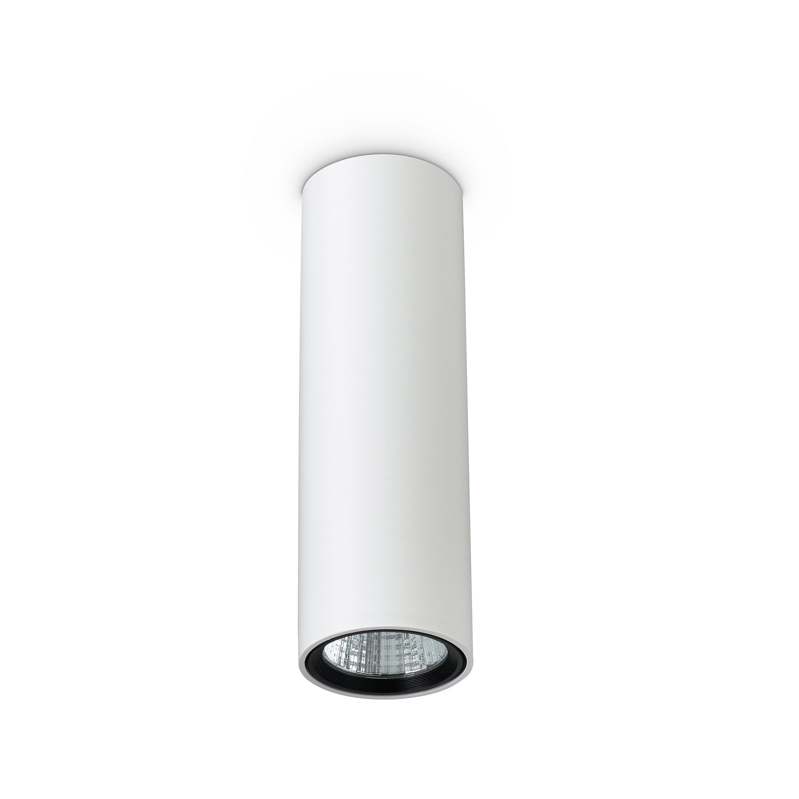 GreenSpace Evo Mini-Zylinder, 3D printed, 10.3 W, 1355 lm, 3000 K, CRI90, DALI-regelbar, Interact Ready