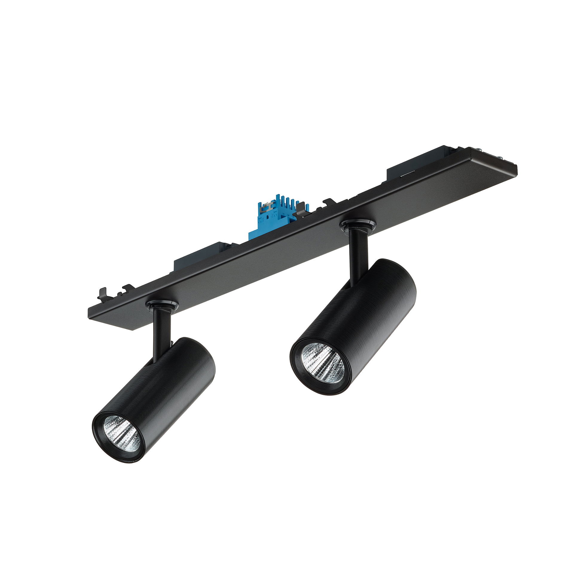 GreenSpace Evo Mini, 44.4 W, 2700 lm, 3000 K, Stark reflektierender Metallreflektor, tief-/breitstrahlend, 20 bis 40Grad, Schwarz