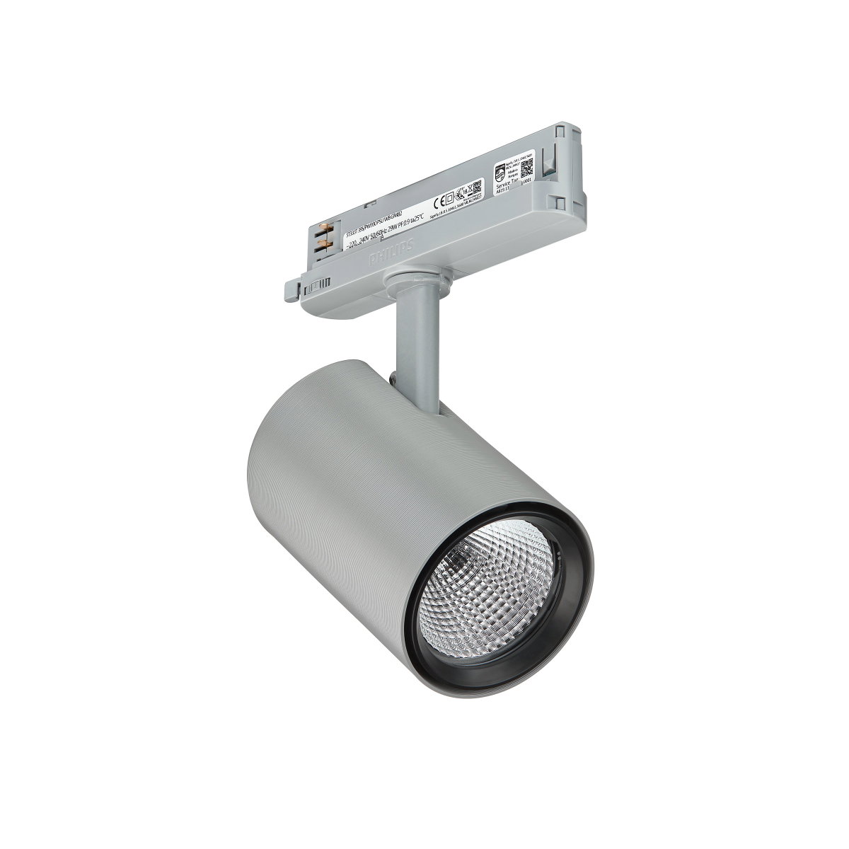 GreenSpace Evo, 20.5 W, 2800 lm, PremiumWhite, 4000 K, CRI90, Stark reflektierender Metallreflektor, tief-/breitstrahlend, 20 bis 40Grad, Grau