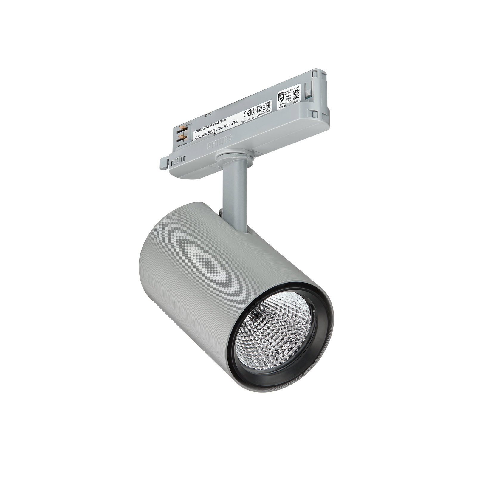 GreenSpace Evo, 20.5 W, 2800 lm, PremiumWhite, 4000 K, CRI90, Stark reflektierender Metallreflektor, tief-/breitstrahlend, 20 bis 40Grad, Grau