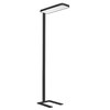 SmartBalance Free Floor Standing gen2, Rounded edge, U-shaped base, 90 W, 12500 lm, 4000 K, CRI90, DALI-regelbar, UGR19, Schwarz, ACL
