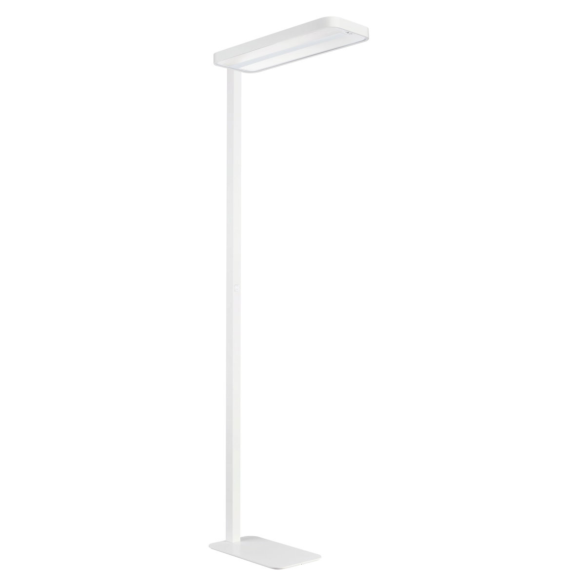 SmartBalance Free Floor Standing gen2, Rounded edge, Rectangular base, 90 W, H2000 mm, 12500 lm, 4000 K, CRI90, DALI-regelbar, UGR19, Weiß, ACL