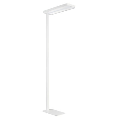 SmartBalance Free Floor Standing gen2, Rounded edge, Rectangular base, 90 W, H2000 mm, 12500 lm, 4000 K, CRI90, DALI-regelbar, UGR19, Weiß, ACL