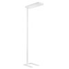 SmartBalance Free Floor Standing gen2, Rounded edge, U-shaped base, 118 W, 15000 lm, 3000 K, CRI90, Tastenfeld, UGR19, Weiß