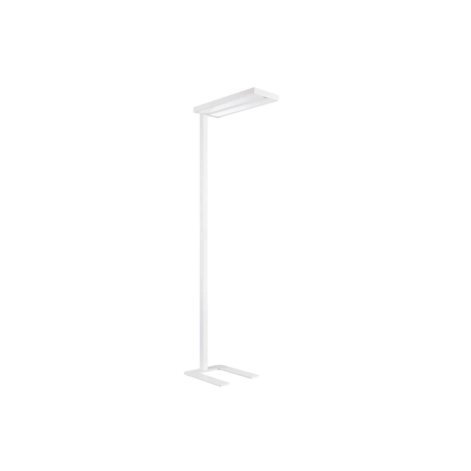 SmartBalance Free Floor Standing gen2, Sharp edge, U-shaped base, 90 W, H2000 mm, 12500 lm, 4000 K, CRI90, DALI-regelbar, UGR19, Weiß, ACL