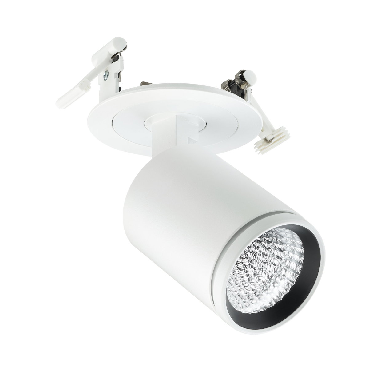 StyliD Evo, Compact, Semi-recessed, 23.5 W, 2700 lm, 4000 K, Sehr breitstrahlend, Weiß