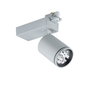 StyliD Evo, Compact, track projector, 23.5 W, 2700 lm, PremiumWhite, 3000 K, CRI90, Tiefbreitstrahlend (MB), Silber