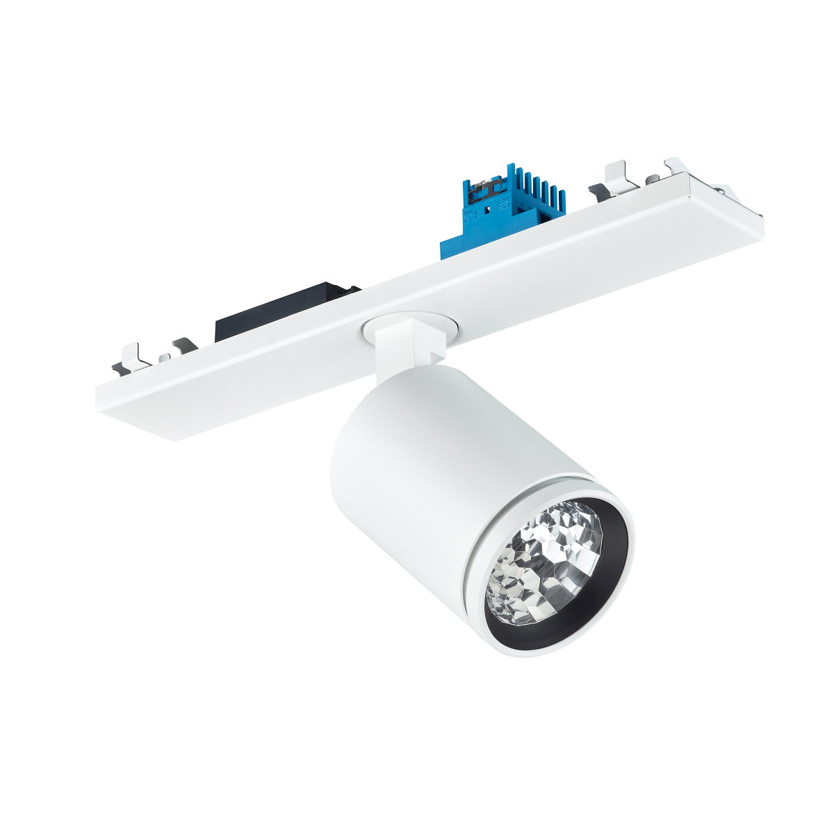 StyliD Evo, Compact, Maxos fusion variant, 29 W, 2800 lm, Rosé, 2200 K, DALI-regelbar, Interact Ready, Tiefbreitstrahlend (MB), Weiß