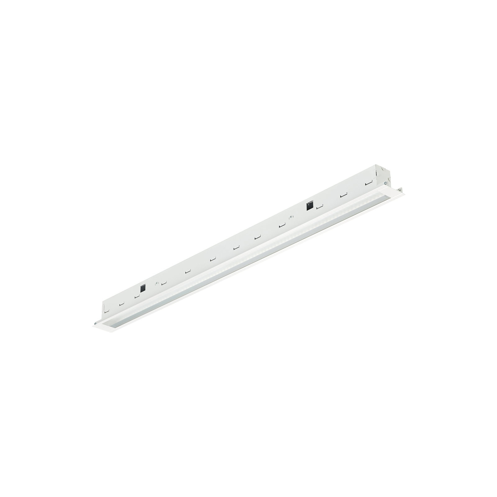 TrueLine Einbau- und Einlegeleuchten, 38 W, 1410x80 mm, PCV, 5000 lm, 4000 K, CRI90, DALI-regelbar