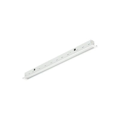 TrueLine Einbau- und Einlegeleuchten, 38 W, 1410x80 mm, PCV, 5000 lm, 4000 K, CRI90, DALI-regelbar