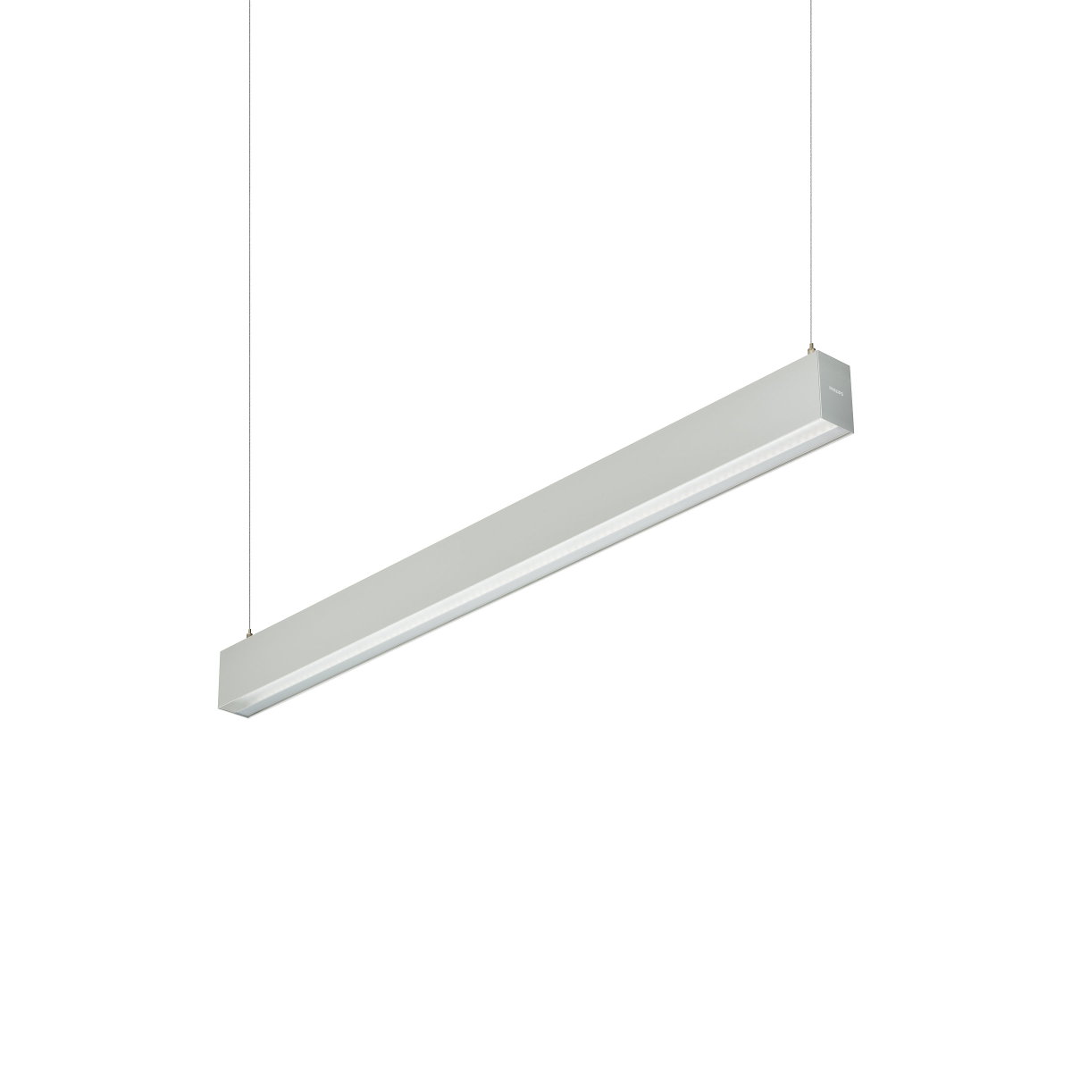SP534P | TrueLine Suspended DIRECT Asym, 38.5 W, 1410x55 mm  H88 mm, SM2, 5000 lm, 4000 K, CRI90, DALI-regelbar