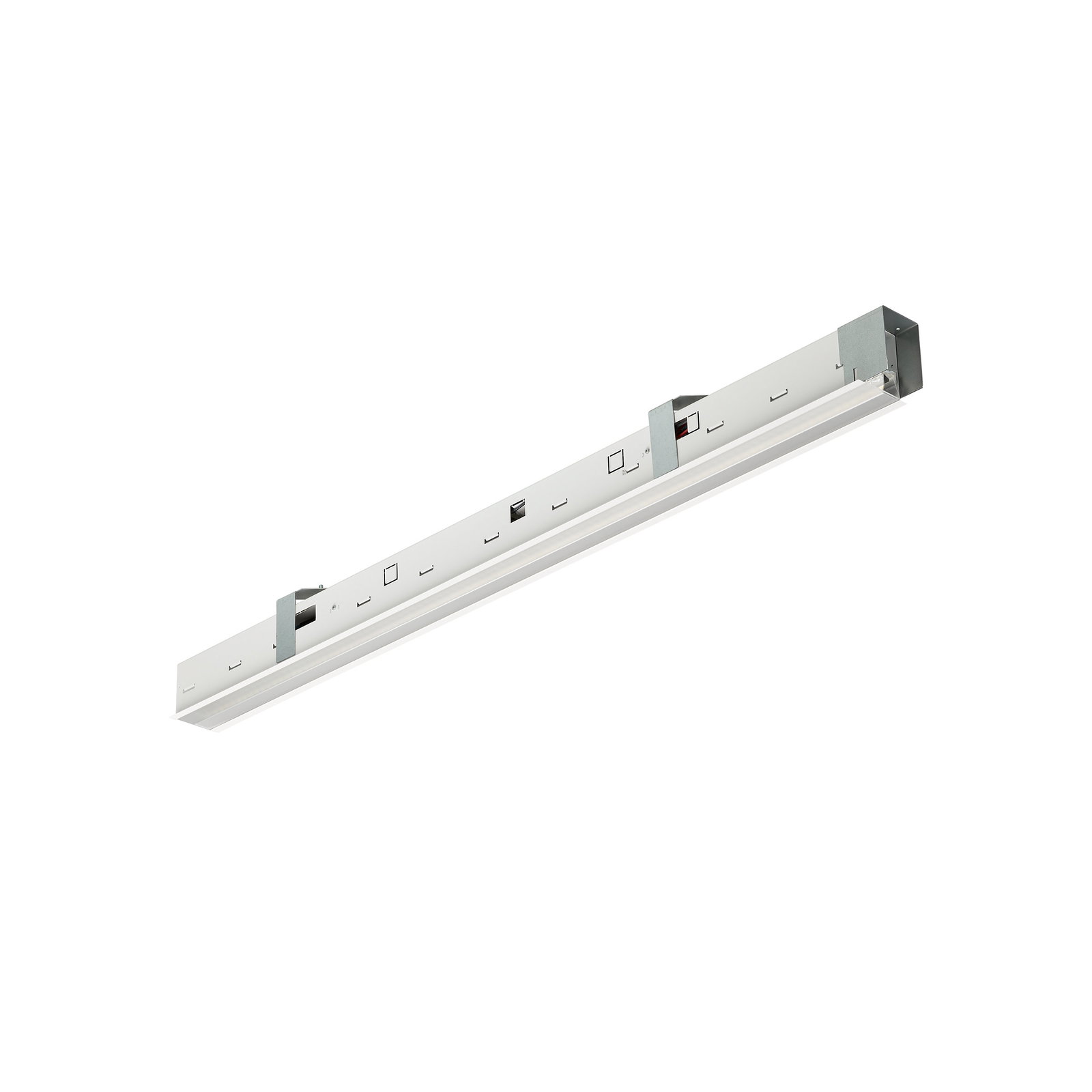 TrueLine Einbau- und Einlegeleuchten, 38 W, 1410x80 mm, PCV, 5000 lm, 4000 K, CRI90, DALI-regelbar