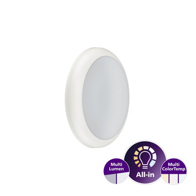 Ledinaire Wand- und Deckenleuchte gen2, 17 W, 1100 lm, 1700 lm, 3000 K, 4000 K, 5700 K