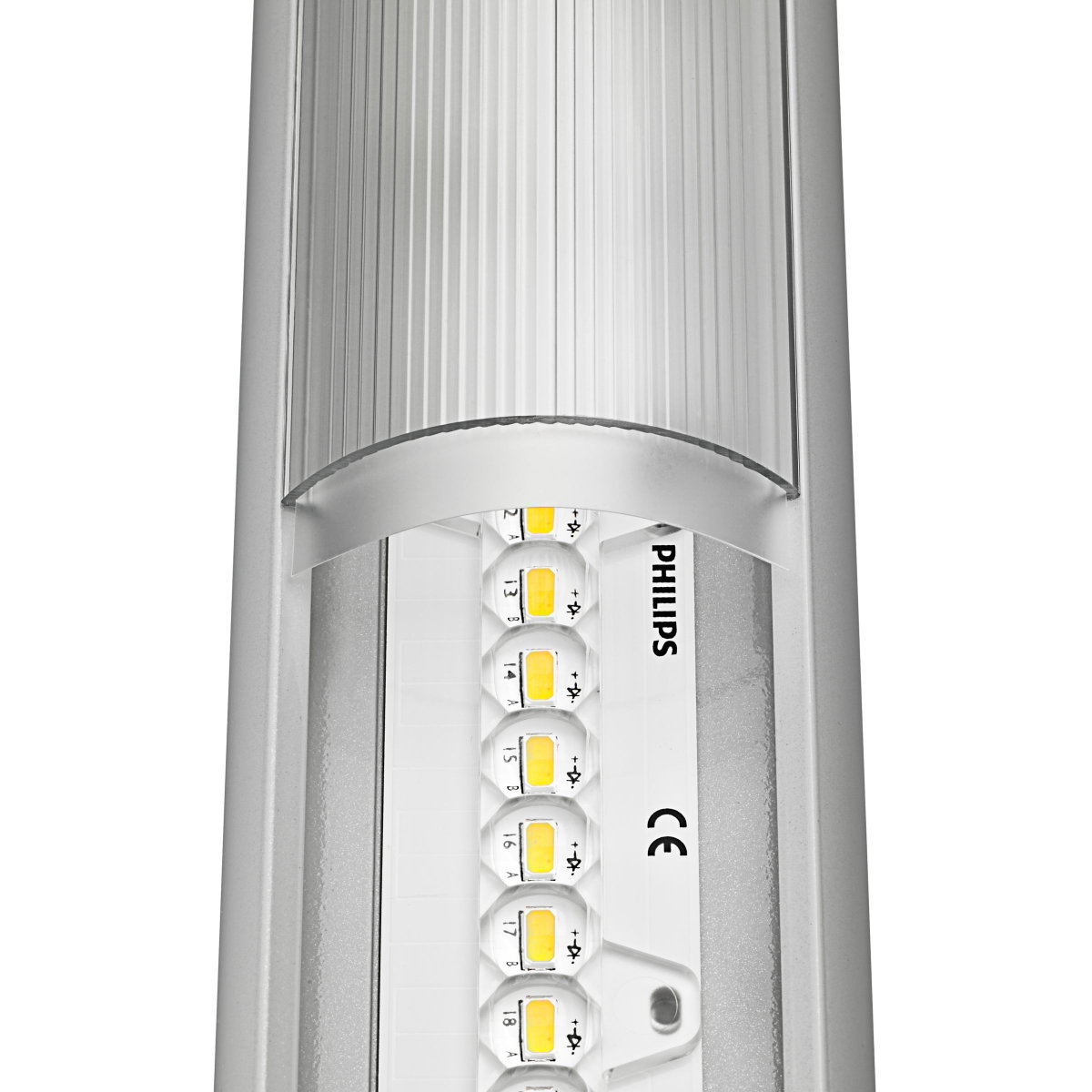 Maxos LED Performer, Trunking light panel, 37.3 W, L1800 mm, 6000 lm, 4000 K, DALI-regelbar, Tiefbreitstrahlend (MB), Klar, Weiß, IP40 – Bild 5 von 6