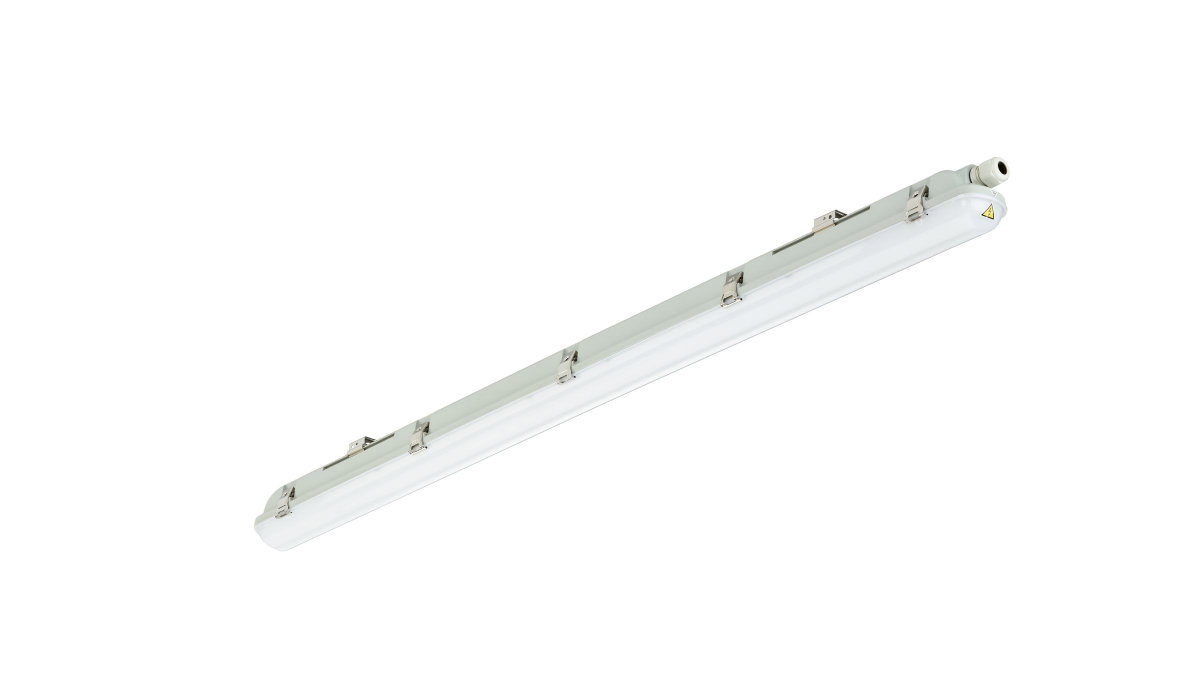 Ledinaire Feuchtraumleuchte WT065C klassisch, All-in, 42 W, 23 W, L1200 mm, 2900 lm, 4800 lm, 4000 K, Symmetrisch, Opal, IP65, IK08, TW1-ready – Bild 2 von 7