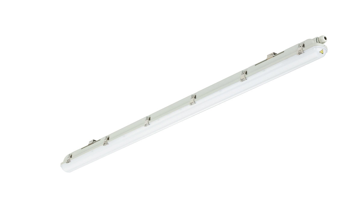 Ledinaire Feuchtraumleuchte WT065C klassisch, All-in, 53 W, 30 W, L1500 mm, 4100 lm, 6800 lm, 4000 K, Symmetrisch, Opal, IP65, IK08, TW1-ready – Bild 4 von 7