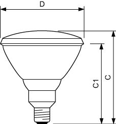Infrared Lamps Human Use -  IR lamp -  Systemleistung: 150 W – Bild 5 von 5
