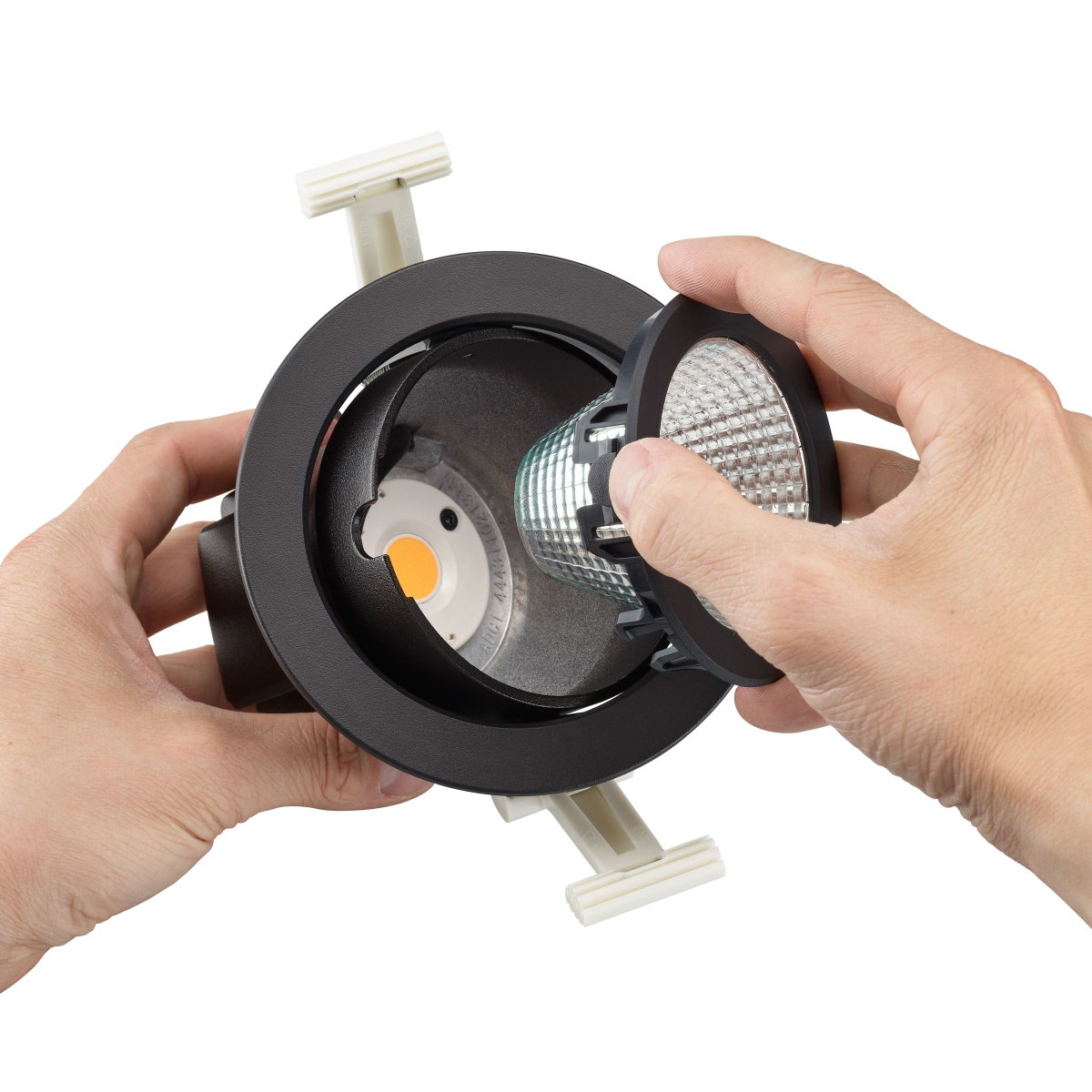 LuxSpace Accent Compact Elbow, 23.5 W, D125 mm, 2850 lm, 3000 K, Interact Ready, IP20 – Bild 6 von 9