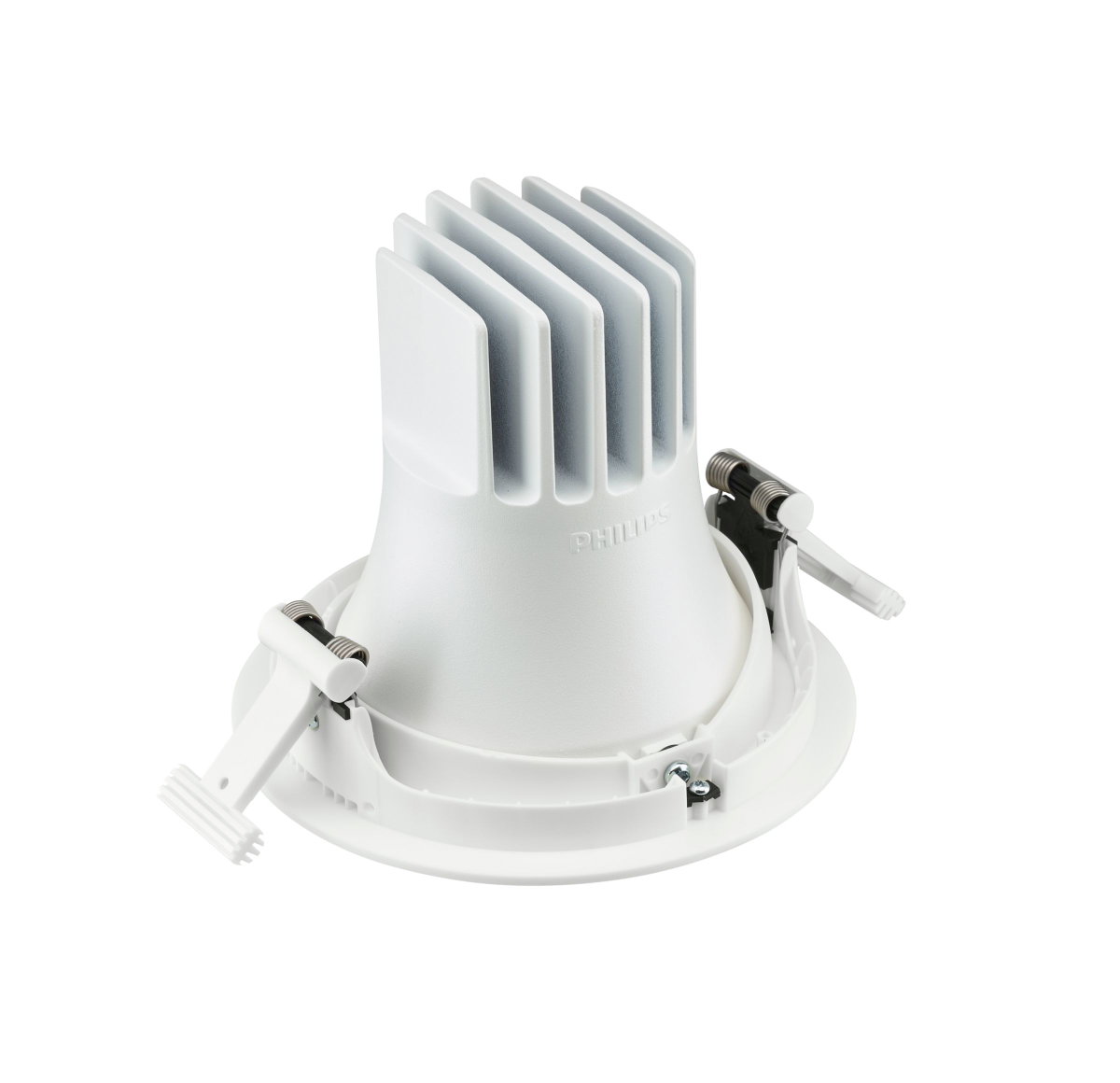 LuxSpace Accent Performance Einbaustrahler Schwenkbar, 38.5 W, D155 mm, 5100 lm, 4000 K, Breitstrahlend (WB), PerfectAccent-Reflektoren, Weiß, IP20 – Bild 7 von 9