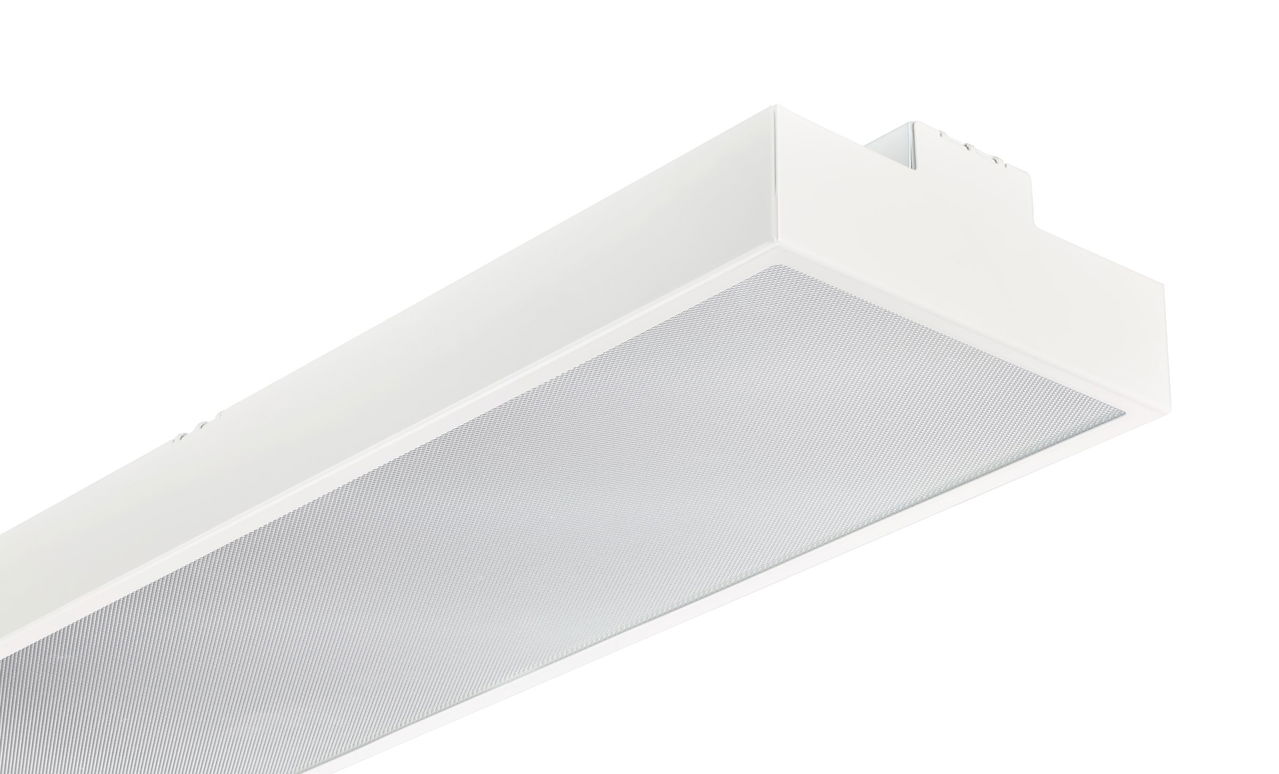 Maxos Fusion Office, Trunking mounted, 32 W, 1139x186 mm, 4500 lm, 4000 K, DALI-regelbar, Interact Ready, UGR16, TP(b) – Bild 2 von 4