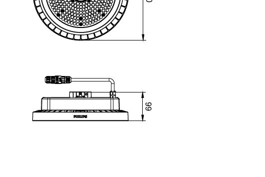 CoreLine Hallenleuchte Gen5, 121 W, 20500 lm, 4000 K, Breitstrahlend (WB), IP65, IK08 – Bild 13 von 13