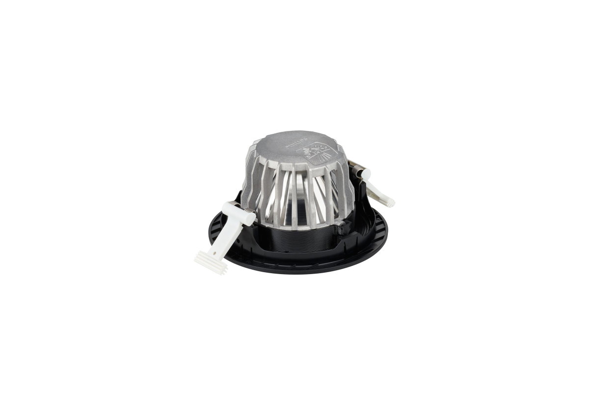 GreenSpace Accent Fixed Gen2, 22.5 W, C/O D150 mm, 2900 lm, 2700 K, Sehr breitstrahlend, PerfectAccent-Reflektoren, Schwarz, IP20 – Bild 3 von 3